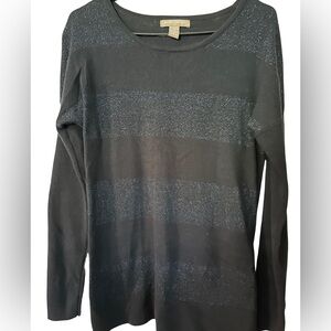 Navy blue sparkly sweater